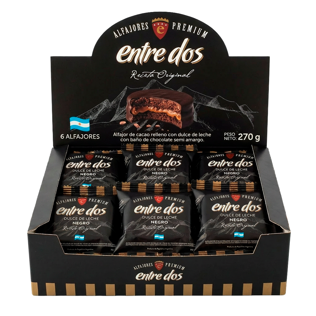 Alfajor Negro 6 Unidades